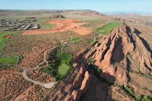 Sand Hollow 15th Reverse Aerial